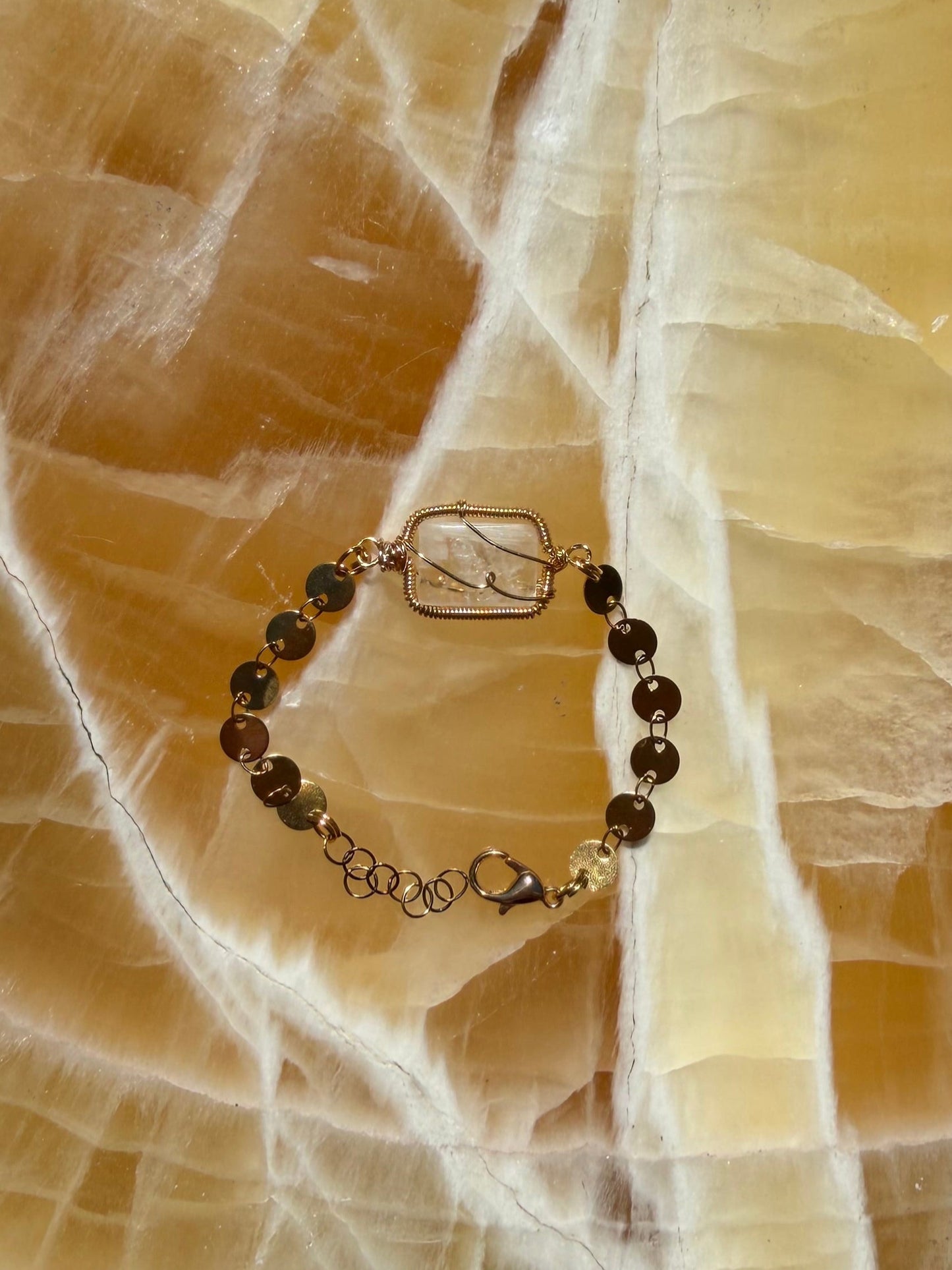 Moonstone bracelet 💛