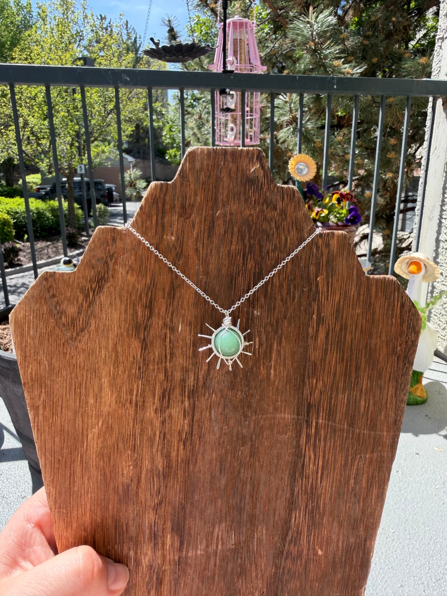 Green Aventurine Sun☀️