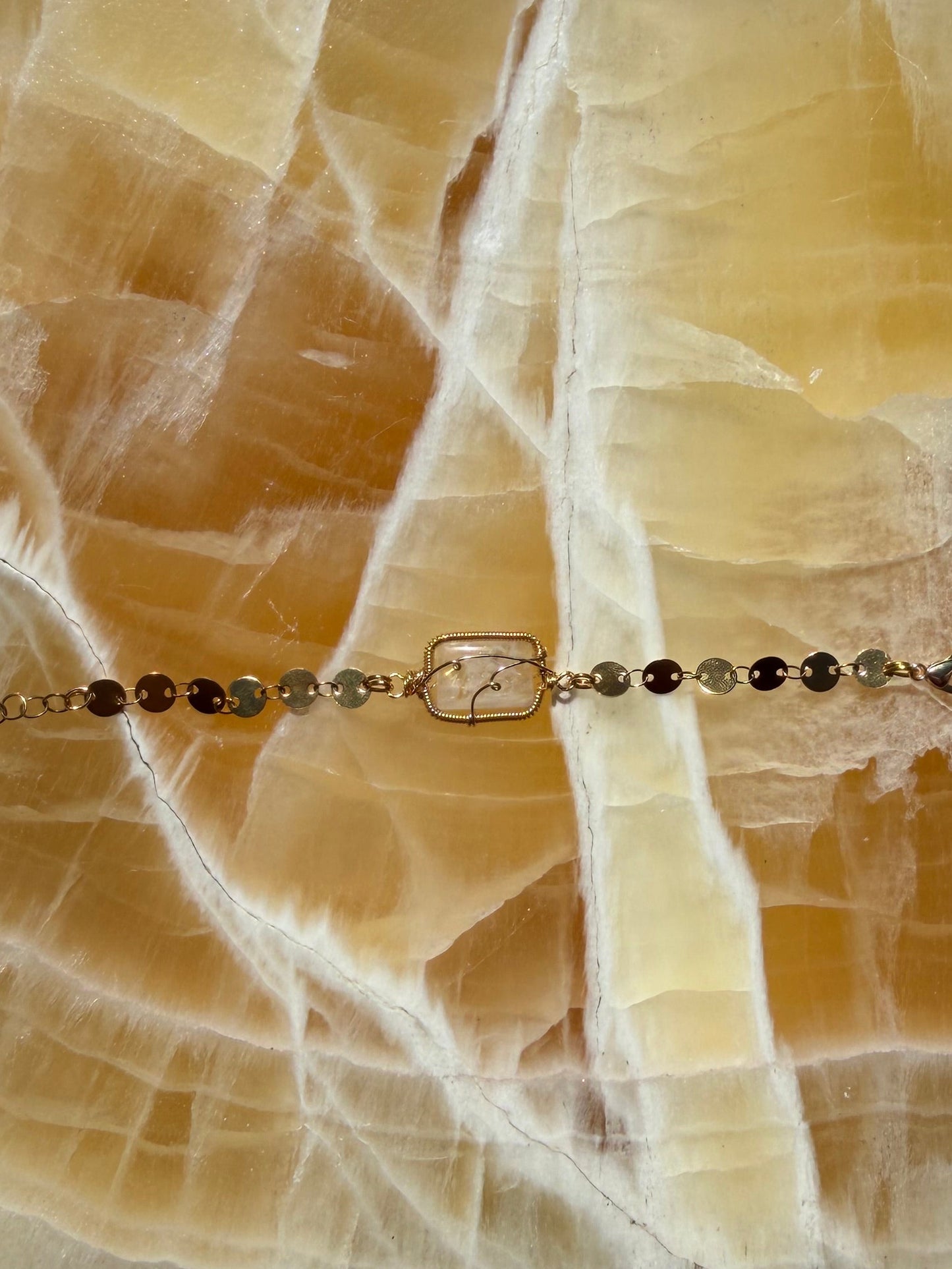 Moonstone bracelet 💛