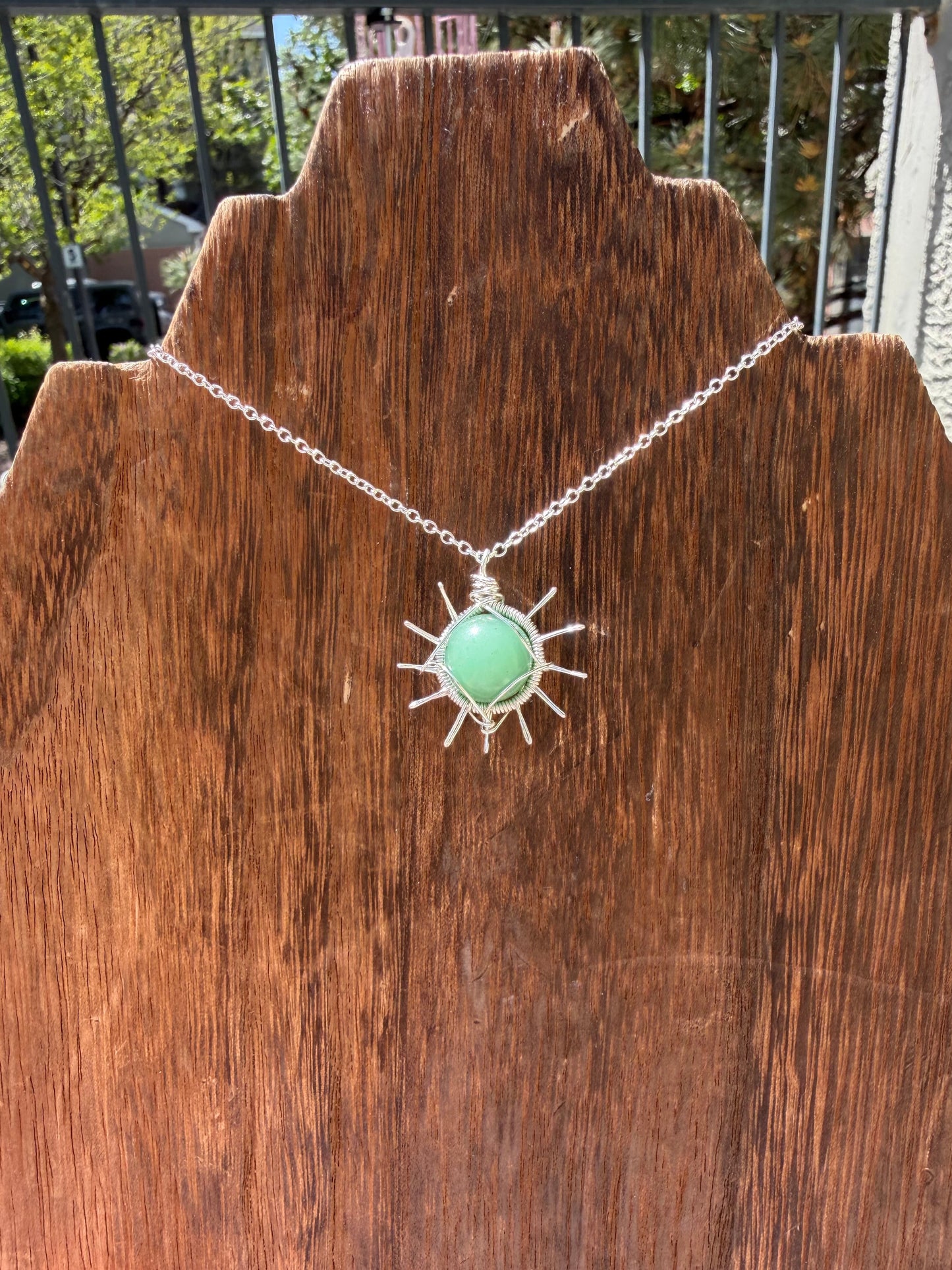 Green Aventurine Sun☀️