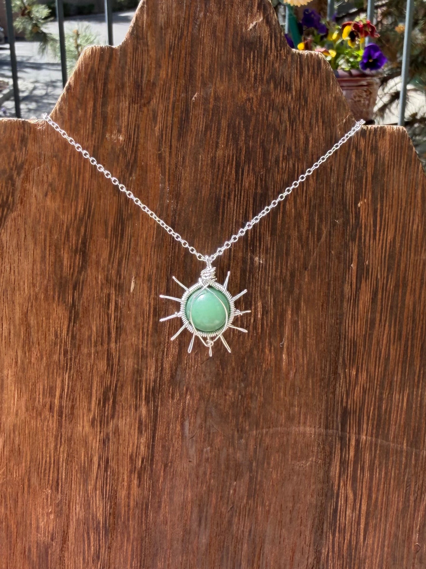 Green Aventurine Sun☀️