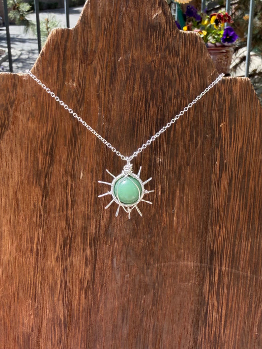 Green Aventurine Sun☀️
