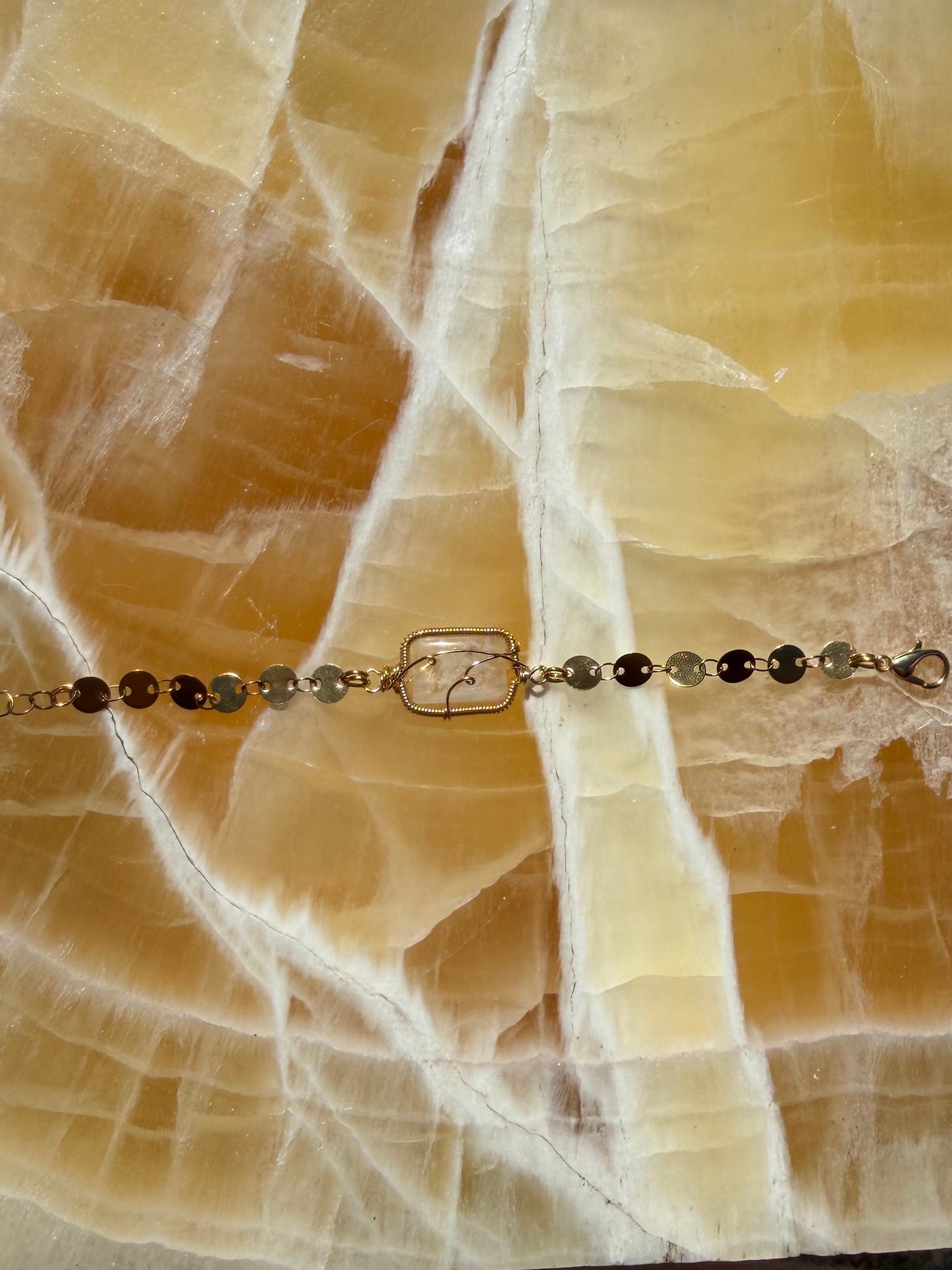 Moonstone bracelet 💛
