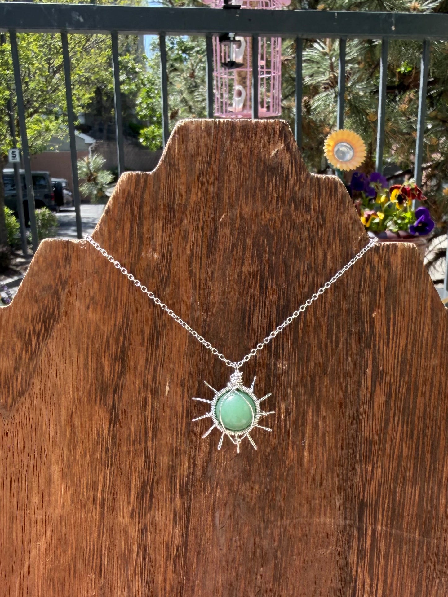 Green Aventurine Sun☀️